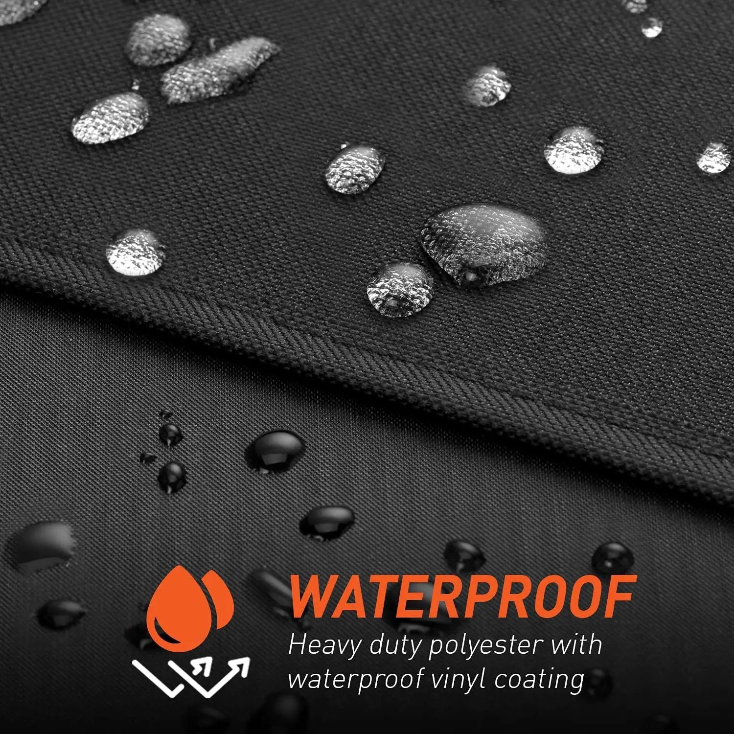 BBQ Grill Cover 55 inch, Waterproof Grill Cover for Outdoor Grill, Rip-Proof, Fade Resistant Barbecue Gas Grill Cover for Weber, Char Broil, Nexgrill etc., All Weather Resistant by GreenHaven Gardens