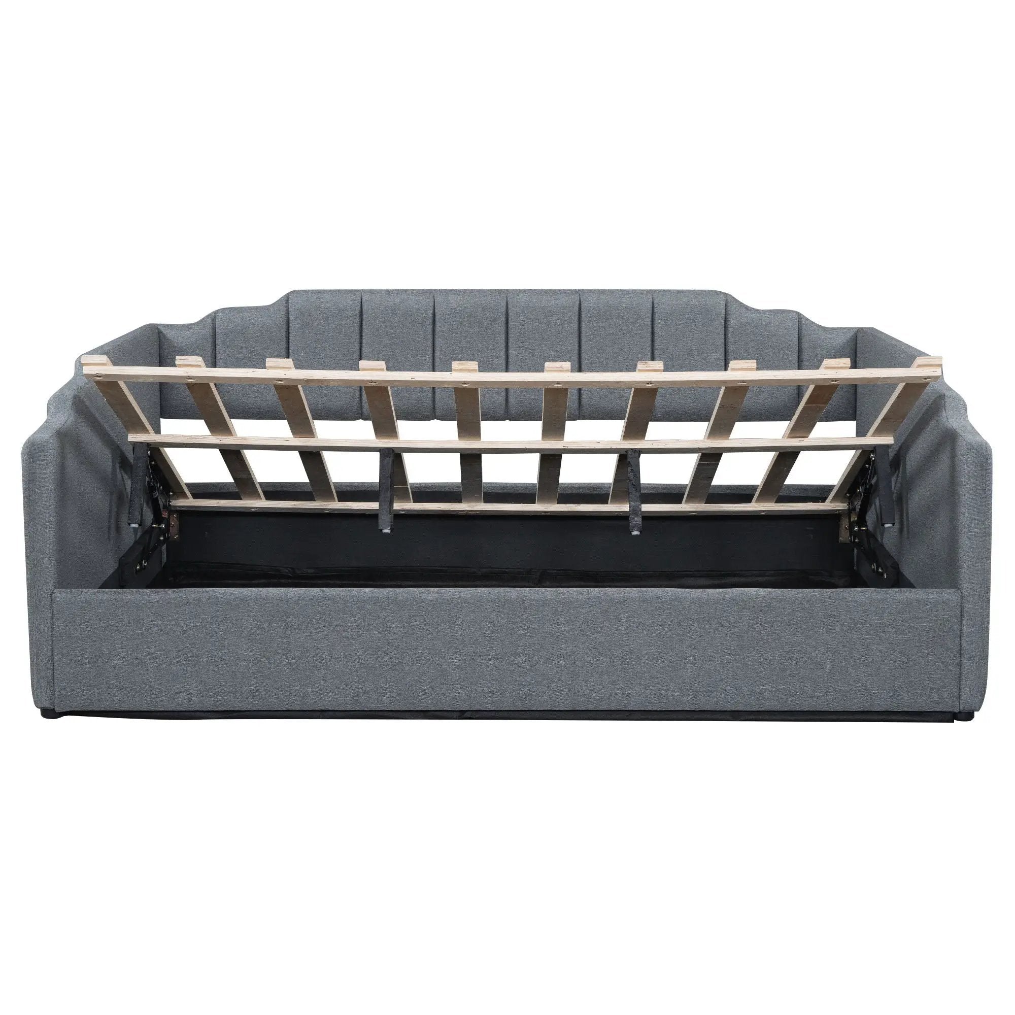 Modern Upholstered Daybed With Underneath Storage by Unique Piece Furniture
