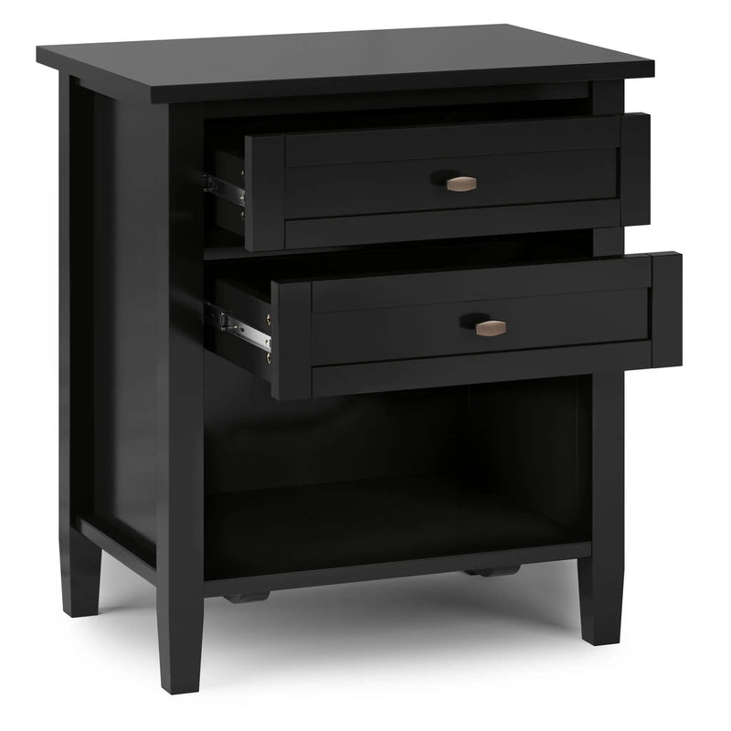Warm Shaker - Handcrafted Bedside Table by Unique Piece Furniture