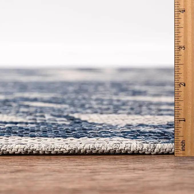 Keen Home Design Terrace Outdoor Area Rug - 9x12 Washable Indoor/Outdoor Rug for Patio, Kitchen, Balcony, Beach, Garden, Deck and Porch, Size: 8'10"x12' by GreenHaven Gardens