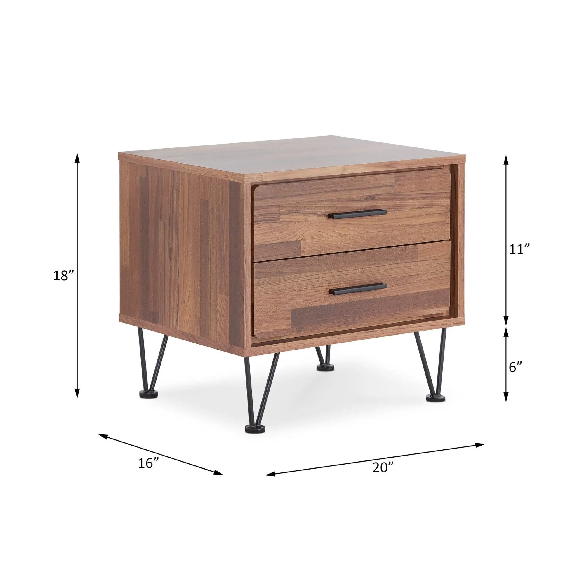 Deoss - Accent Table - Walnut by Unique Piece Furniture