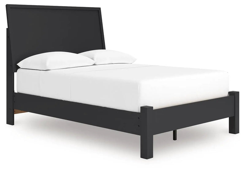 Danziar - Panel Bed With Low Footboard by Unique Piece Furniture
