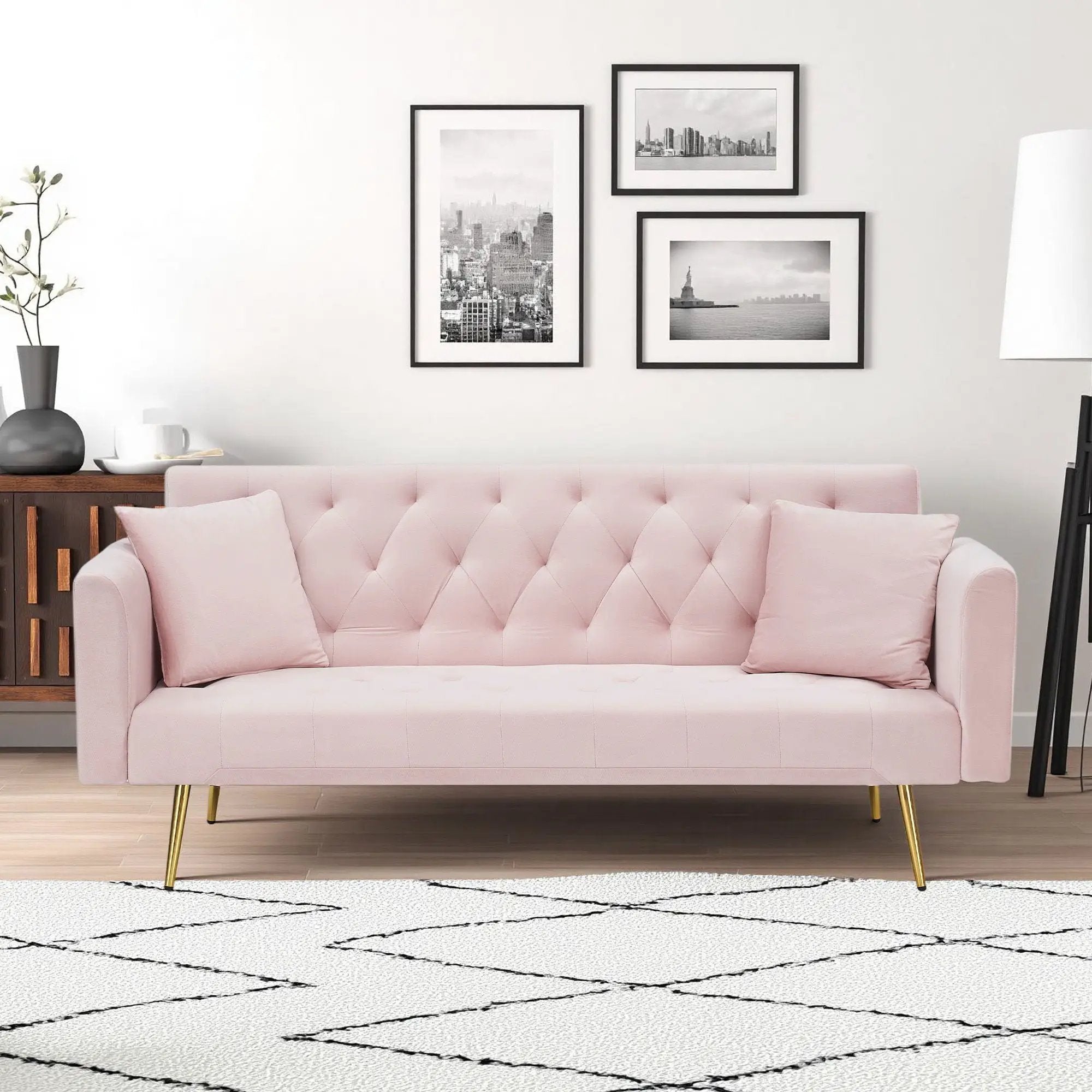 Convertible Double Folding Living Room Sofa Bed by Unique Piece Furniture