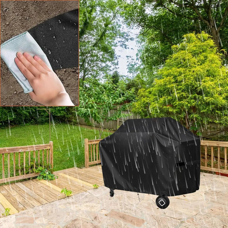 Grill Griddle Cover for Brand-Man Griddle Grill Combo 6-Burner, Portable Gas BBQ Covers, Waterproof Outdoor Propane Grills Cover-22.4" D x 64" W x 42" H by GreenHaven Gardens