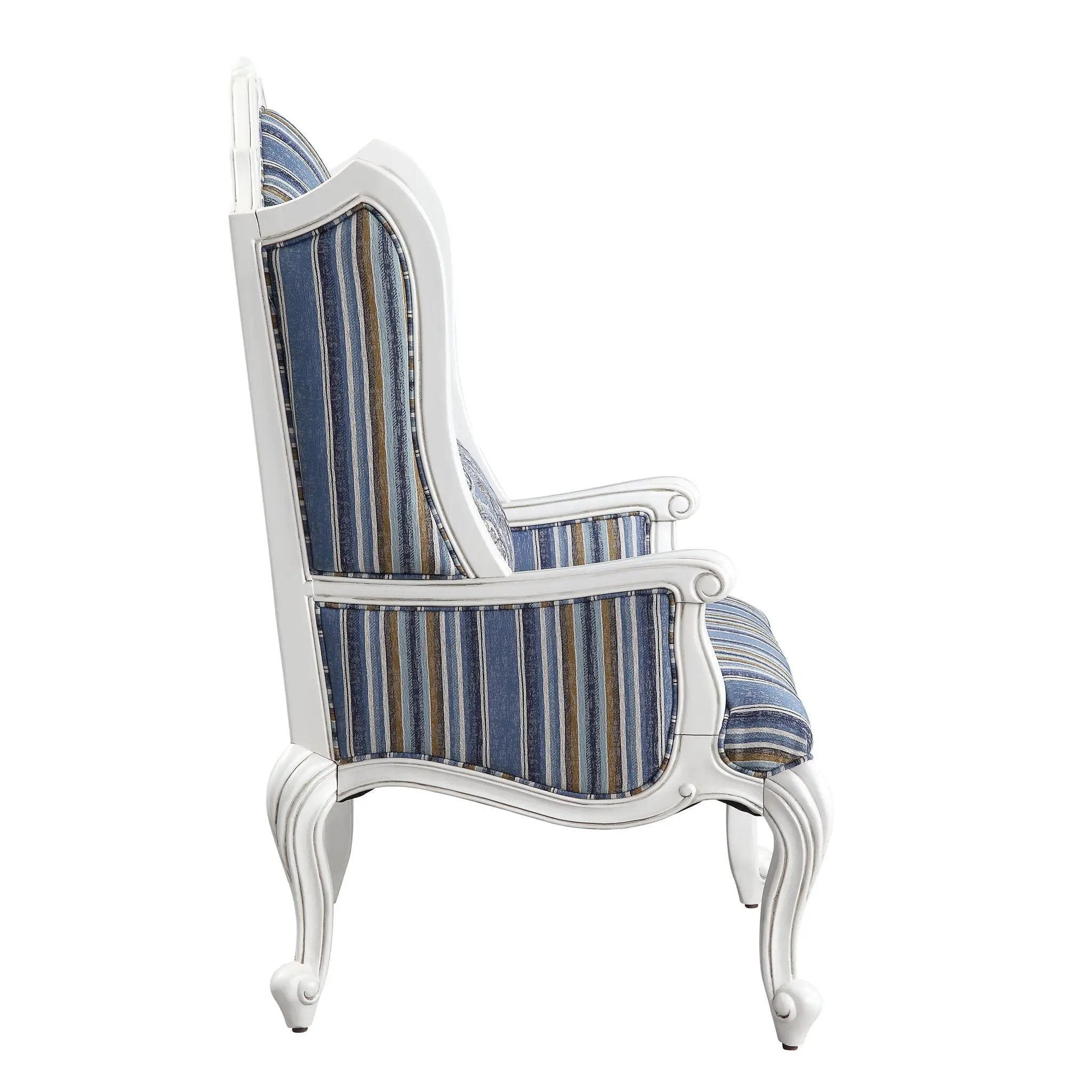 Ciddrenar - Chair With Pillow - Fabric & White by Unique Piece Furniture