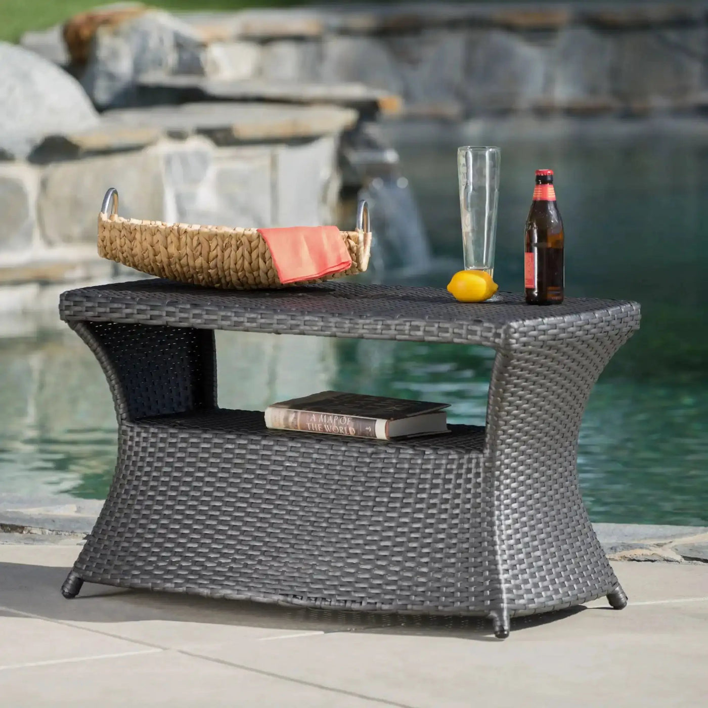 Berkeley Chaise Lounge Side Table by HouseOfZazla