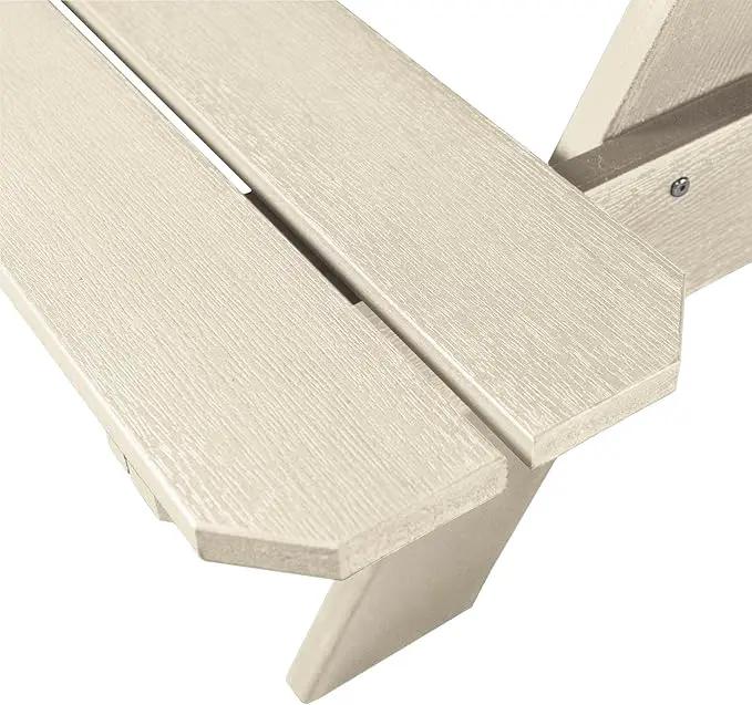 highwood Hometown Picnic Table, 6 Foot, Whitewash by GreenHaven Gardens