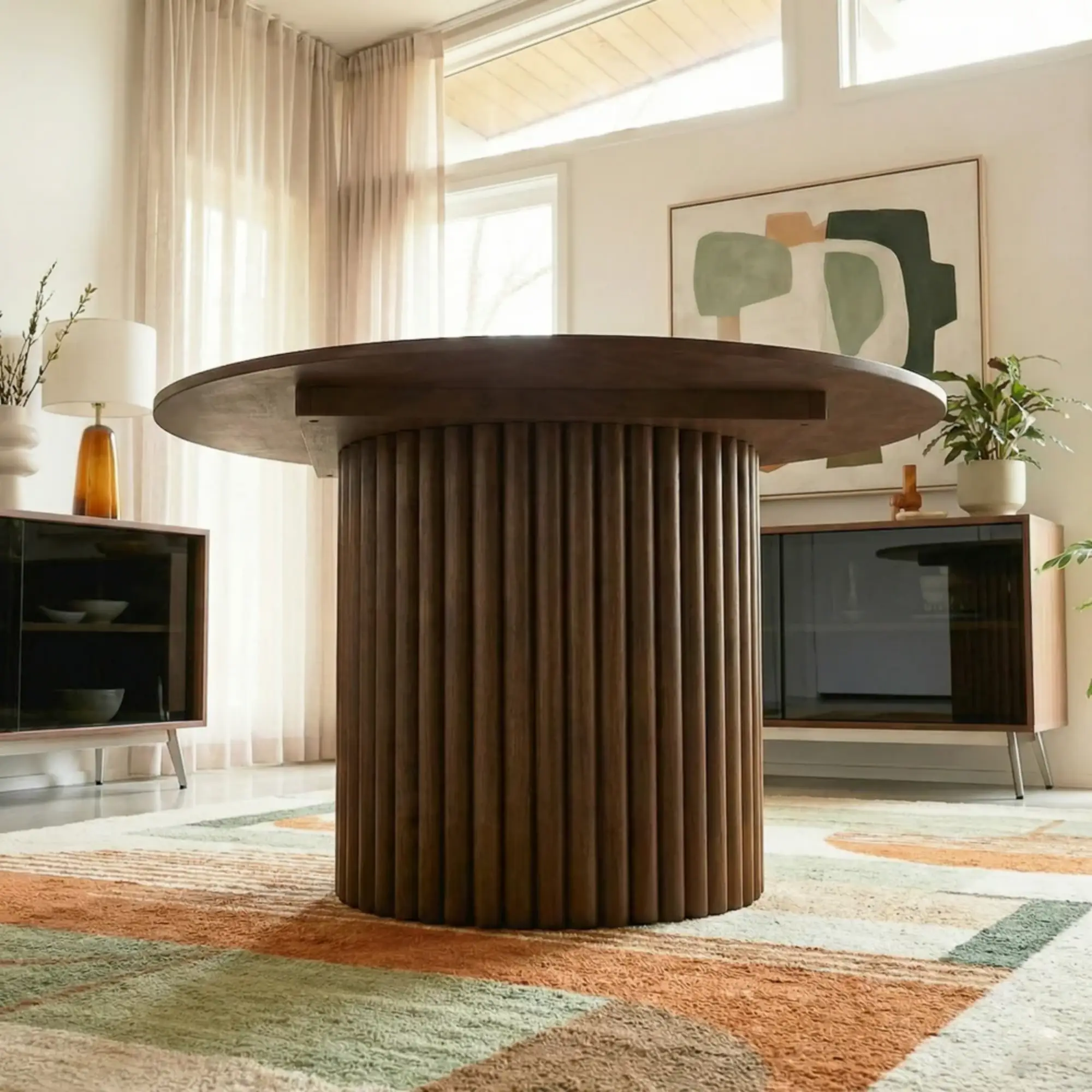 Merlin Solid Wood Dining Table by HouseOfZazla