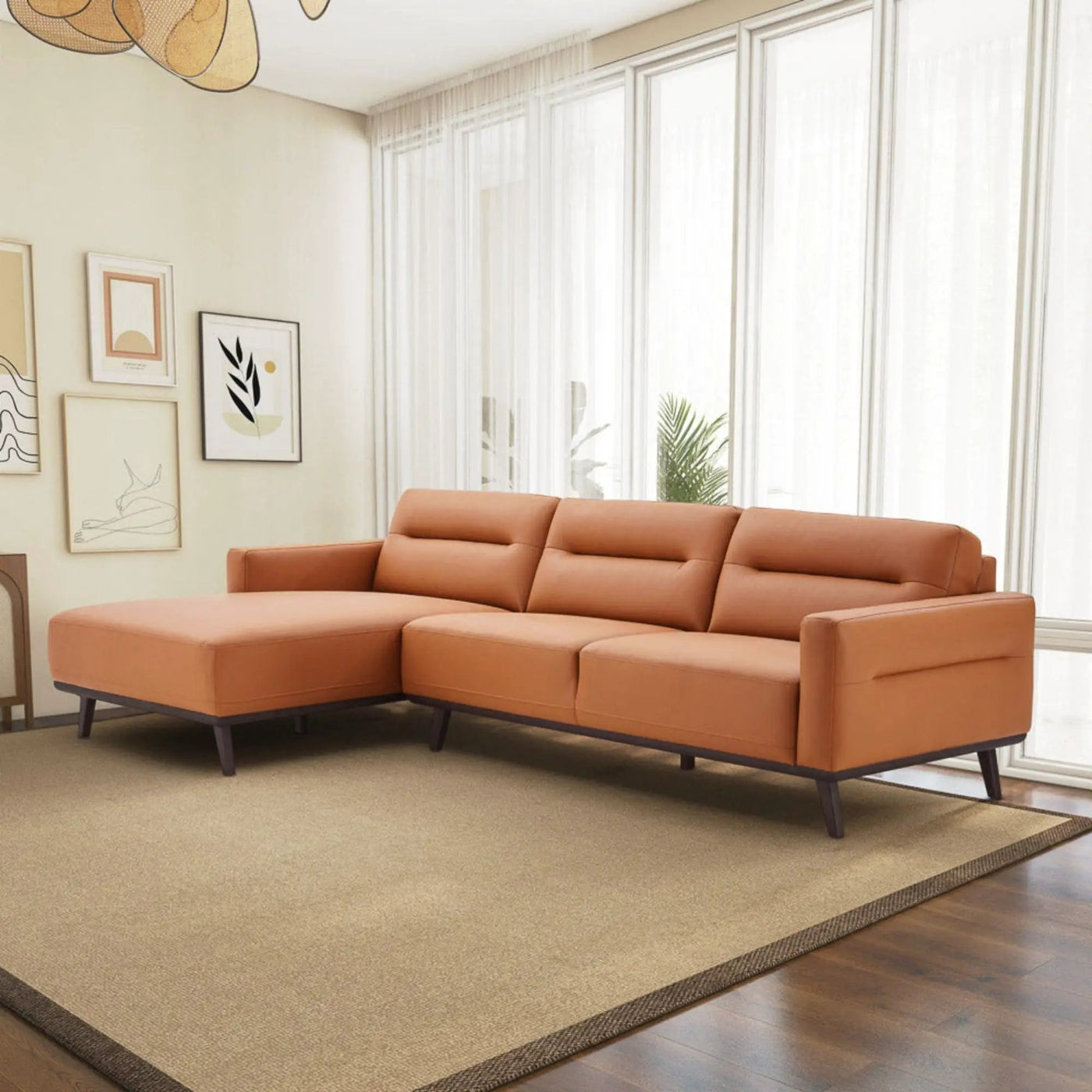 Ella - L-Shaped Sectional Couch by HouseOfZazla