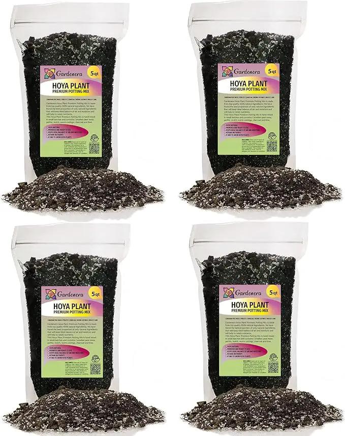 Hoya Plant Premium Potting Mix - 20 Quart - Optimal Balance for Thriving Hoyas: Air, Moisture, and Nutrient Retention by GreenHaven Gardens