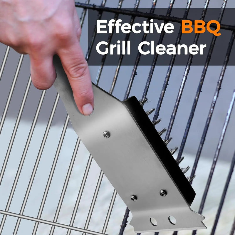 BBQ Accessories Grill Tools - Grilling Gifts for Men Dad, 32Pcs Heavy Duty Stainless Steel Barbecue Grill Accessories for Outdoor Grill with Aluminum Case and Apron, Dad Men Gifts for Christmas by GreenHaven Gardens
