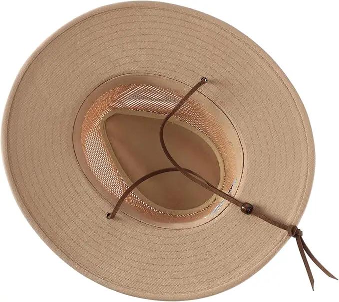 Home Prefer Cotton Summer Fedora Hat Wide Brim Sun Hats for Men Women UPF 50+ Sun Protection Cap for Fishing Hiking by GreenHaven Gardens