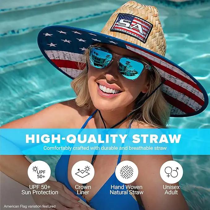 S A Company Summer Straw Hats for UV Sun Protection | Unisex Adult by GreenHaven Gardens