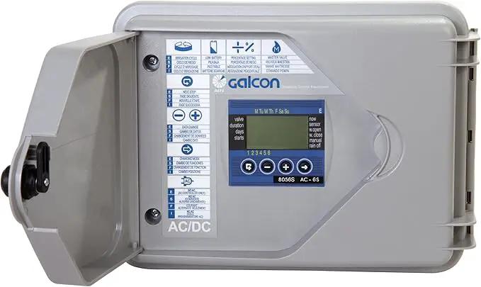 Galcon 8056S AC-6S 6-Station Indoor Irrigation or Outdoor Controller-Seconds Operation by GreenHaven Gardens