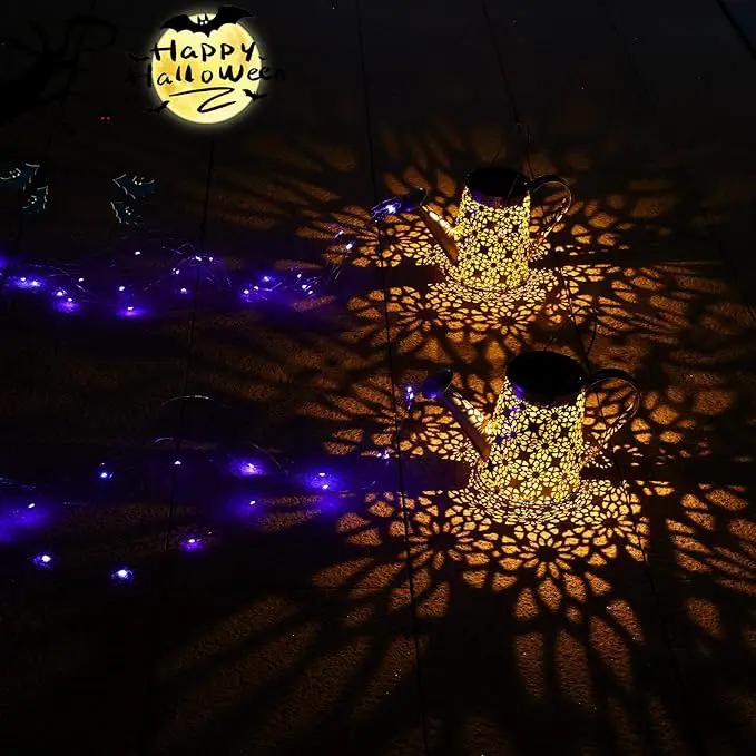 VOOKRY Solar Watering Can Lights, Large Hanging Solar Lights Outdoor Waterproof Garden Decor for Yard Porch Lawn Patio Outside Gardening Gifts for Mom Grandma Women Birthday(Purple) by GreenHaven Gardens