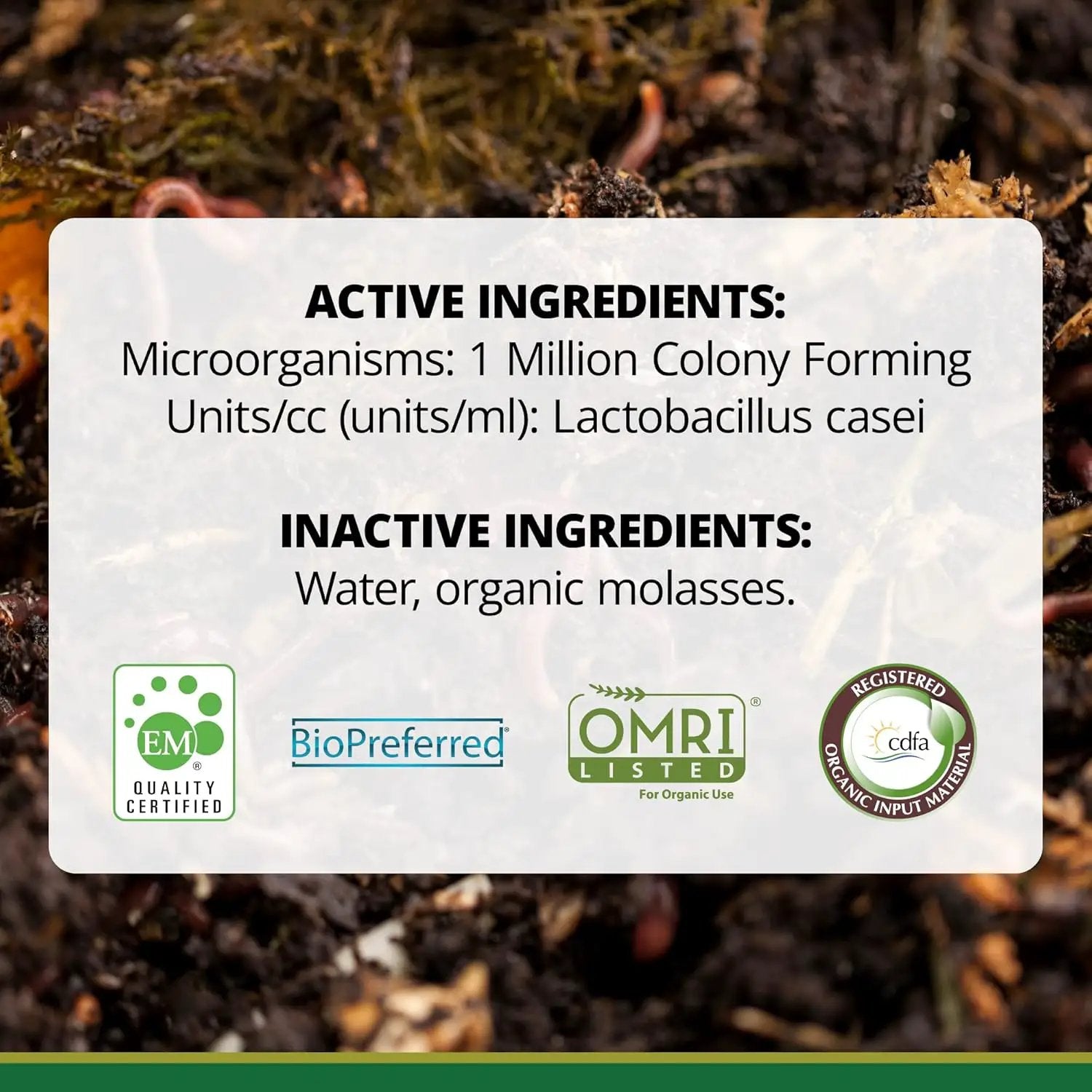 TeraGanix Compost Accelerator (1 Bottle = 11 Gallons), Reduce Odors, Liquid Compost Starter Concentrate, Reduce Composting Time, USDA Organic, 1 Pint (16 fl oz) by GreenHaven Gardens