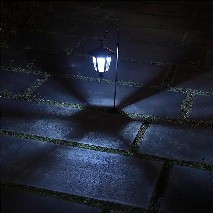 MAGGIFT 34 Inch Hanging Solar Lights Outdoor Waterproof Solar Garden Lights with 2 Shepherd Hooks Landscape Lighting for Lawn Patio Yard Pathway Driveway,2 Pack by GreenHaven Gardens