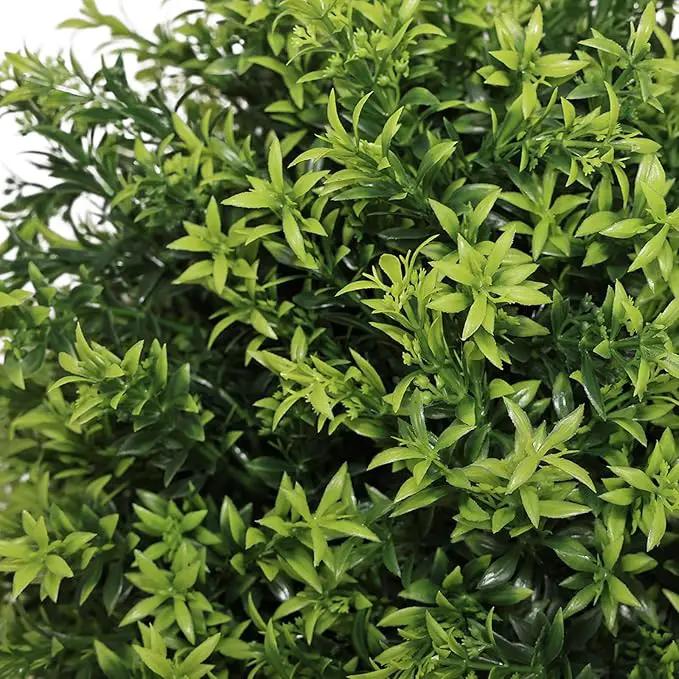 3ft Artificial Boxwood Topiary Trees (Set of 2) - UV Resistant Faux Plants for Outdoor/Indoor, Realistic 36in Fake Bushes and Shrubs for Front Porch, Planter, Patio - Low Maintenance & Evergreen by GreenHaven Gardens