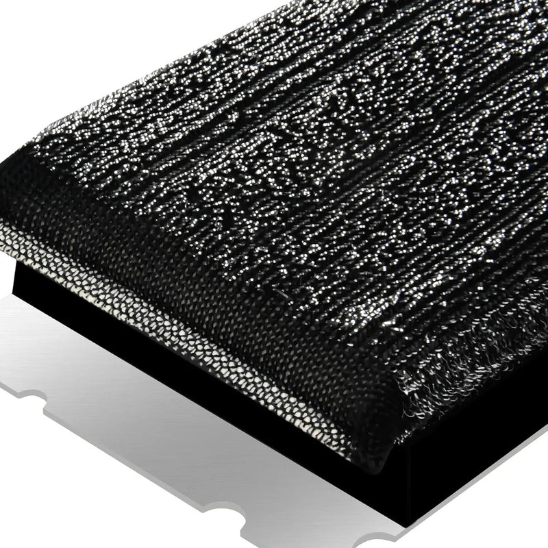 Bristle-Free BBQ Grill Brush & Scraper - Heavy Duty Barbecue Cleaner with Extended Handle‌ by GreenHaven Gardens