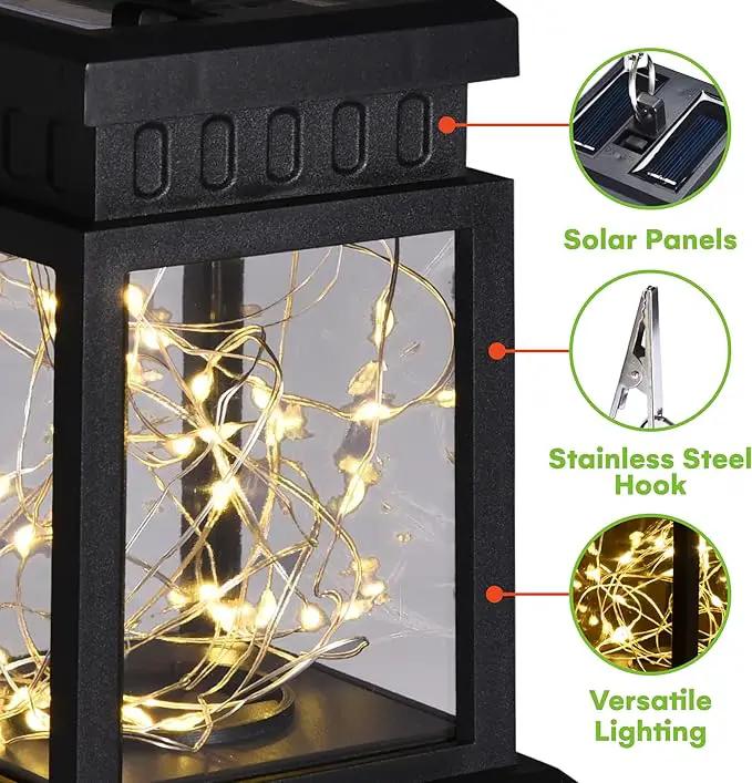 Steady Doggie Solar Porch Hanging Lamp - Outdoor Sconce Wall Lights for Porch and Patio - Decorative Exterior Led lighting - Reliable and Sustainable Lighting Solution - Energy Saving by GreenHaven Gardens