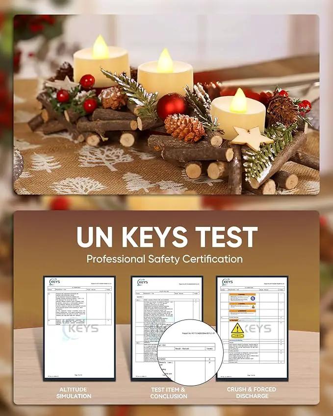 BEICHI Flameless Candles, 50Pack Battery Operated Candles, LED Tea Lights Candles Battery Operated, Flickering Fake Candles for Wedding Halloween Christmas Diwali- Warm White by GreenHaven Gardens