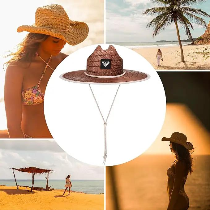 Roxy Women's Tomboy Straw Hat by GreenHaven Gardens