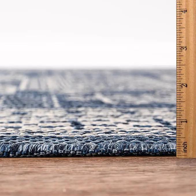 Keen Home Design Terrace Outdoor Area Rug - 12x15 Washable Indoor/Outdoor Rug for Patio, Kitchen, Balcony, Beach, Garden, Deck and Porch, Size: 12'x15' by GreenHaven Gardens