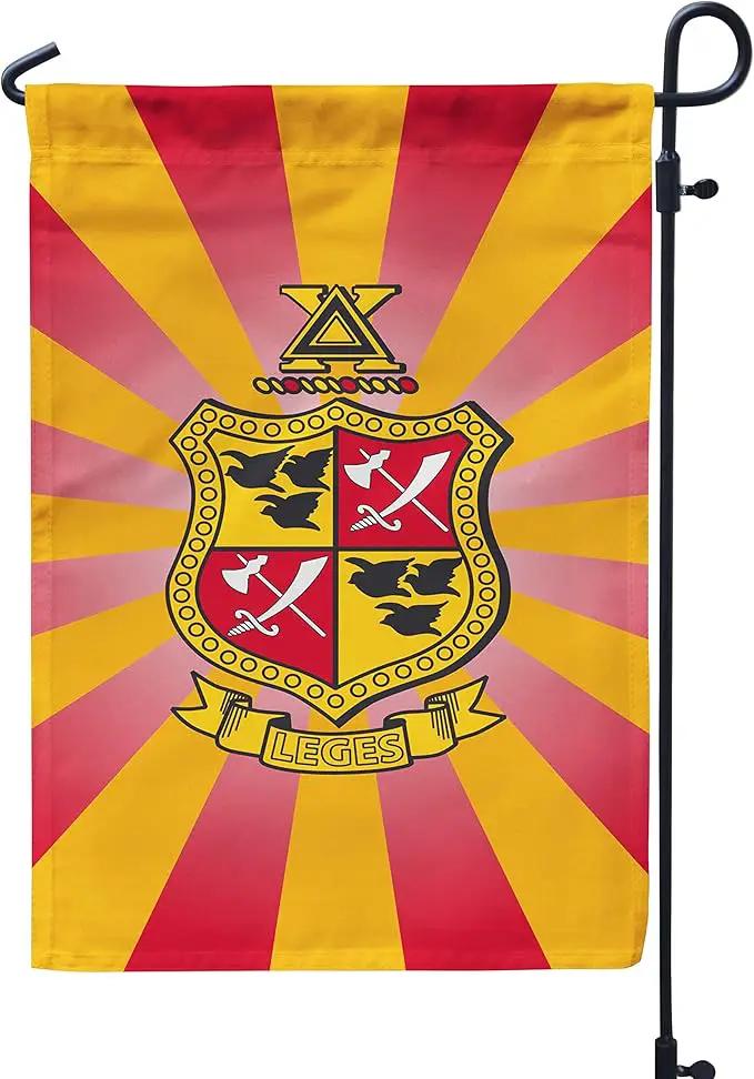 Delta Chi Licensed Flag Garden Flag Banner Yard Decor Outdoor Decoration (Delta Chi #3) by GreenHaven Gardens