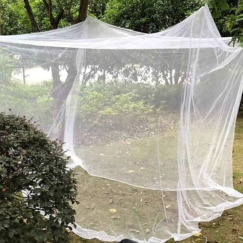 Camp Mosquito Net, 200 x200cm Ultra Large Mosquito Net Camping Tent for Camping, Finest Holes Mesh 20, Square Netting Curtain for Bunk Bed, Camping, Bedding, Patio, Easy Installation, Storage Bag by GreenHaven Gardens