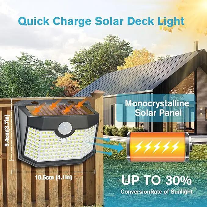 Aootek Solar Outdoor Lights 8 Packs,Motion Sensor Outdoor Lights with 3 Lighting Modes,Solar Lights Outdoor Waterproof for Garden Patio Garage Yard Deck by GreenHaven Gardens