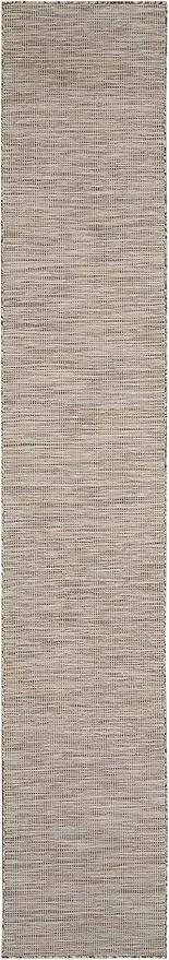 Nourison Positano Indoor/Outdoor Beige 2'2" x 10' Area Rug, Easy Cleaning, Non Shedding, Bed Room, Living Room, Dining Room, Backyard, Deck, Patio (2x10) by GreenHaven Gardens