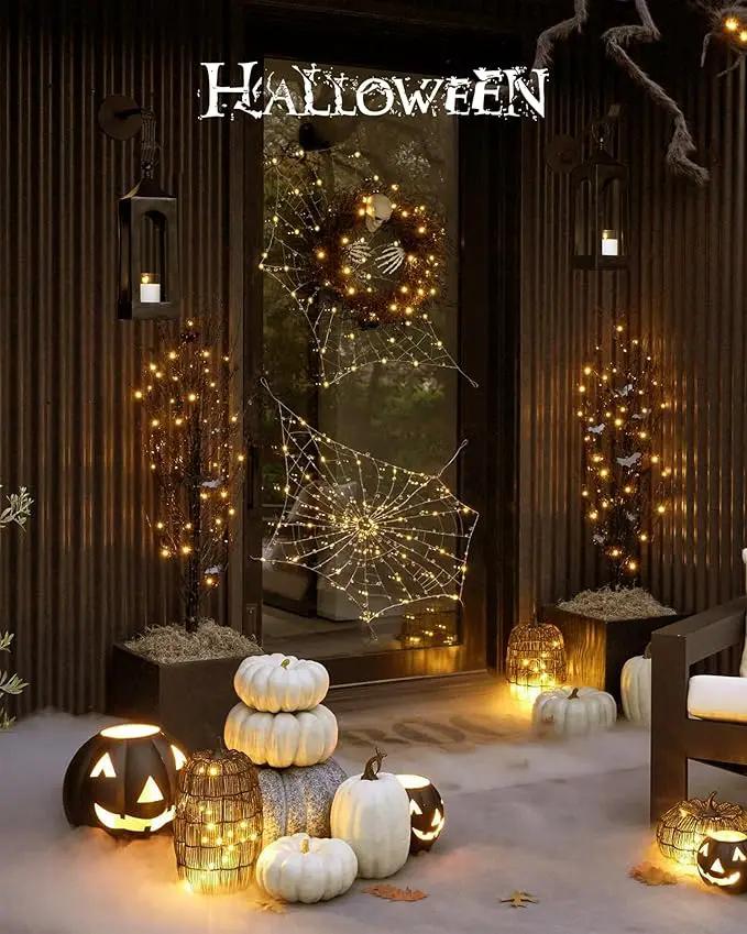 Homemory 4 Pack 20 Ft 60 LED Fairy Lights Battery Operated Christmas Lights with Remote Waterproof 8 Modes Firefly Twinkle String Lights for Party Bedroom Wedding Halloween Decorations by GreenHaven Gardens