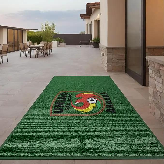 Custom Commercial Grade Area Rug Floor Entryway Door Mat Welcome Carpet for Business Home Indoor/Outdoor Non Slip Washable Durable by GreenHaven Gardens