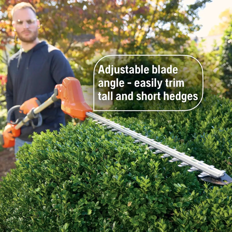 Husqvarna DH110 Hedge Trimmer Attachment, FLXi Compatible Cordless Hedge Trimmer Attachment, Hook and Harness Included for Easy Storage and Additional Support by GreenHaven Gardens