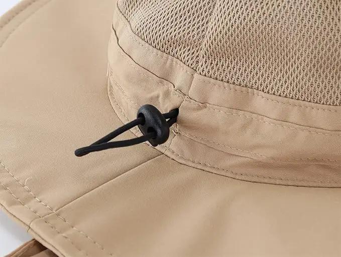 Connectyle Women's UPF 50+ Sun Hat UV Protection Wide Brim Bucket Hat Summer Beach Hats Fishing Hiking Outdoor Safari Hats by GreenHaven Gardens