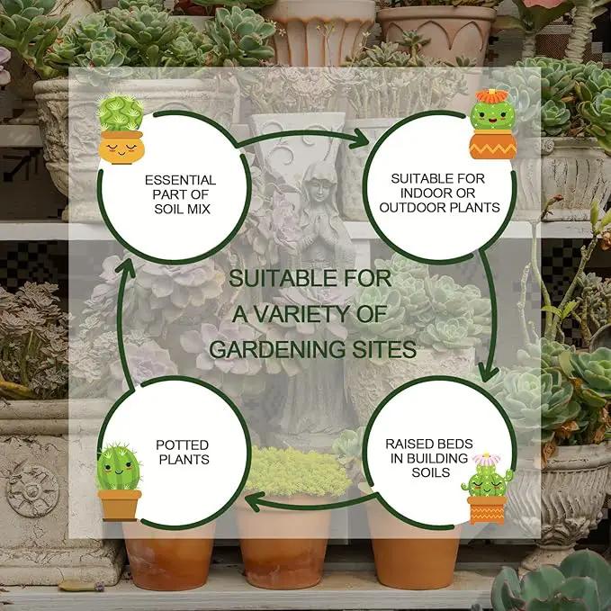 10QT Horticultural Vermiculite Bulk, Organic Vermiculite for Plants, Course Grade Vermiculite for Gardening, for houseplants, for Mushrooms, to Maintain Soil Moisture and Plant Growth(2-4mm) by GreenHaven Gardens
