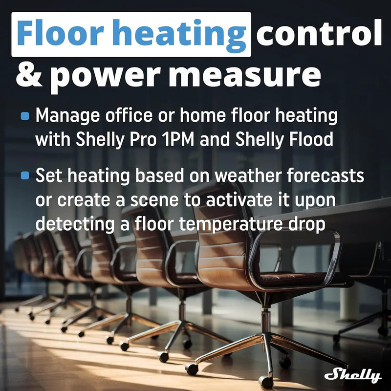 Shelly Pro 1PM | Wi-Fi & LAN, 1-Channel Smart Relay Switch with Power Metering | Home & Facility Automation | Compatible with Alexa & Google | iOS Android App | Remote Appliances Control by GreenHaven Gardens