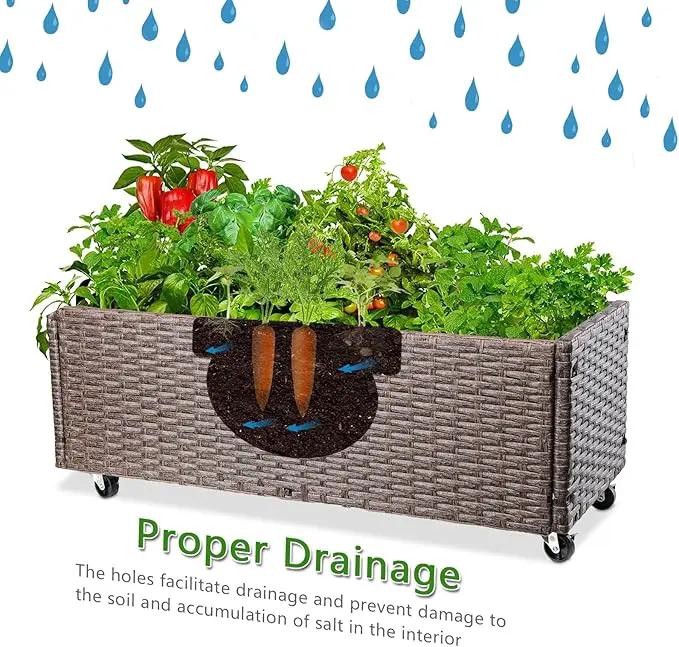 WONDER GARDEN Raised Garden Bed-Planter Box - Elevated Raised Garden Beds Outdoor with Legs for Vegetables Flower Herb Backyard Patio by GreenHaven Gardens