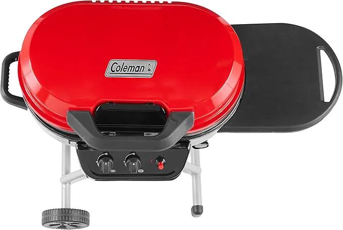 Coleman RoadTrip 225 Portable Propane Grill, 2-Burner Gas Grill with Matchless Ignition & Adjustable Temperature Control, 11,000 BTUs of Power for Grilling, Tailgating, Camping, BBQ, & More by GreenHaven Gardens
