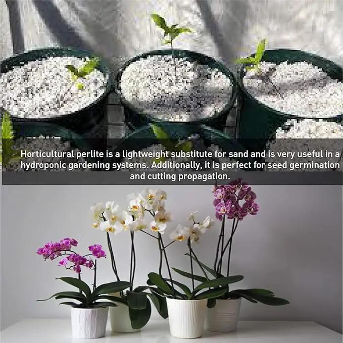 Supreme Horticulture Coarse Grade Perlite and Hydro Crunch Coco Coir Growing Media by GreenHaven Gardens