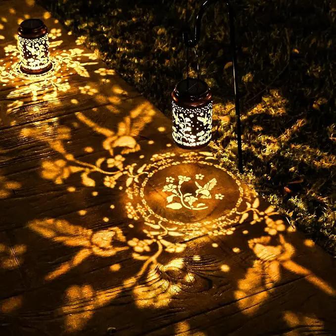 Lawn Ornaments Hummingbird Solar Lights Outdoor Decorative for Outside,Garden Decorations Birthday Retirement Gift for Women by GreenHaven Gardens
