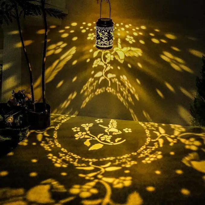 Lawn Ornaments Hummingbird Solar Lights Outdoor Decorative for Outside,Garden Decorations Birthday Retirement Gift for Women by GreenHaven Gardens