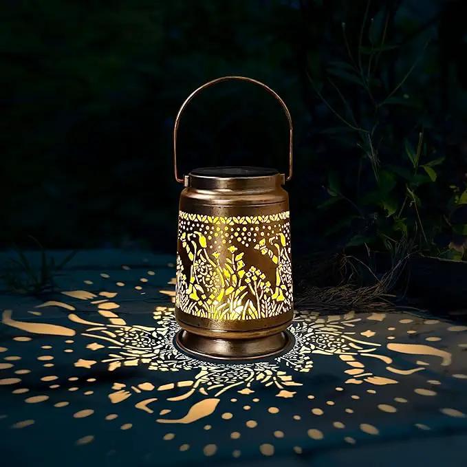 KY&BOSAM Pet Dog Memorial Solar Lights Outdoor Garden Decor Solar Lanterns Outdoor Waterproof Metal Light Memorial Gift, Pet Loss, Pet Sympathy, Thoughtful Dogs and Cats Remembrance, Bereavement Gift by GreenHaven Gardens