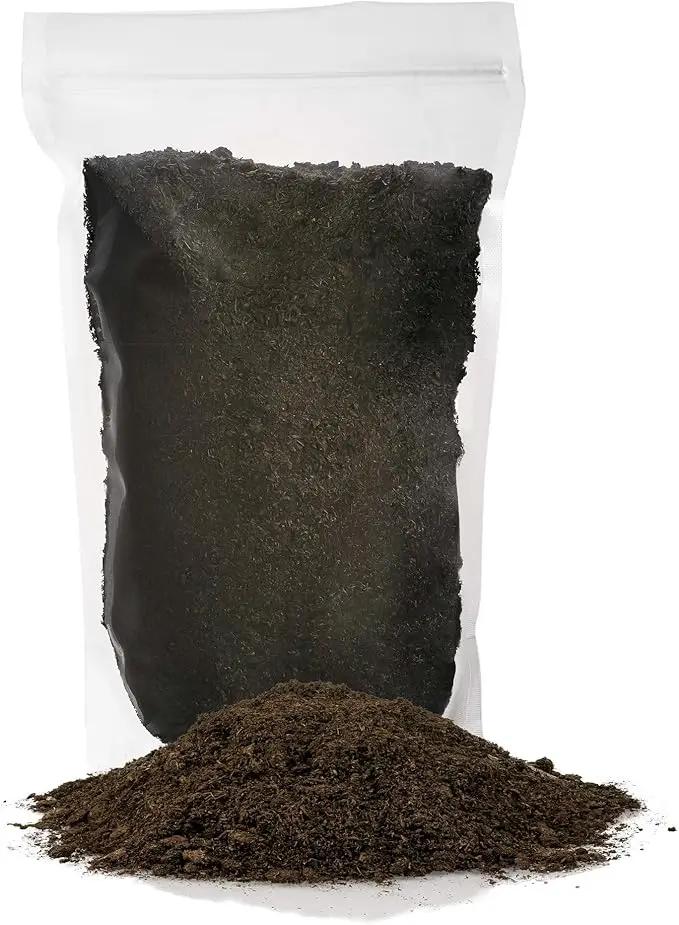 Premium Natural Sphagnum Peat Moss - Gardening Soil Amendment and Carnivorous Plant Soil Media by Gardenera (4 Quart Bag) by GreenHaven Gardens