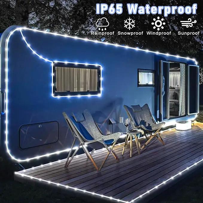 100FT 300 LED Rope Lights for Outside, Christmas String Lights with Waterproof 8 Modes, Connectable Plug in Fairy Lights for Indoor Bedroom Outdoor Patio Pool Garden Party Holiday Decor, White by GreenHaven Gardens