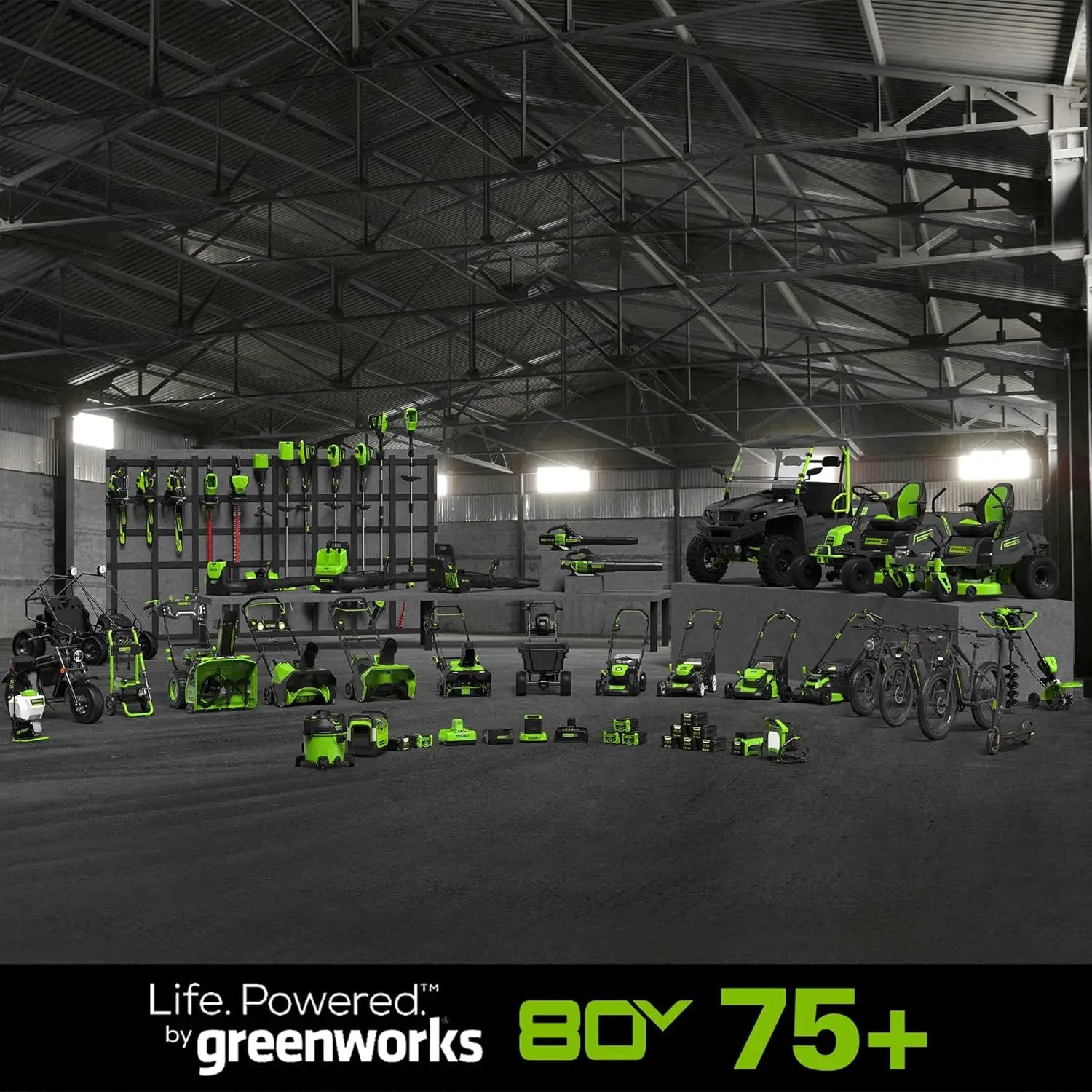 Greenworks 80V 16 inch Brushless String Trimmer, 2.0Ah Battery & Rapid Charger Included, ST80L210 by GreenHaven Gardens