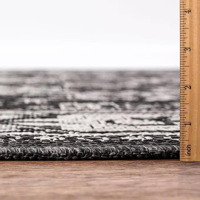 Keen Home Design Terrace Outdoor Area Rug - 6x9 Washable Indoor/Outdoor Rug for Patio, Kitchen, Balcony, Beach, Garden, Deck and Porch, Size: 6'x8'10" by GreenHaven Gardens