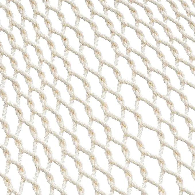 Lazy Daze Hammocks 10.5 FT Double 2 Person Caribbean Rope Hammock, Hand Woven Polyester Hammock with Spreader Bars, for Outside Outdoor Backyard Patio Poolside,450 LBS Capacity, Cream by GreenHaven Gardens