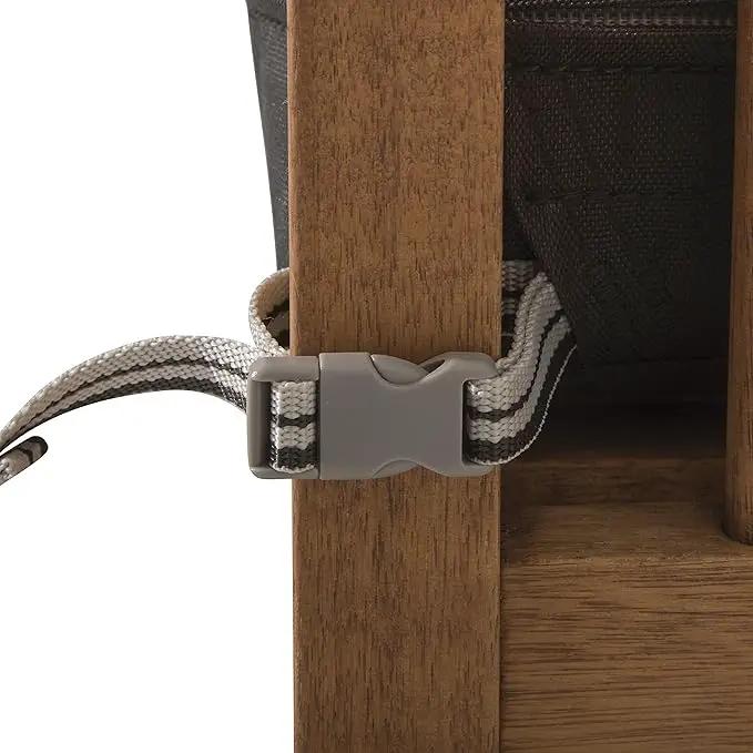 Classic Accessories Ravenna Water-Resistant Patio Lounge Chair/Loveseat Cushion, 25 x 27 x 5 Inch, Espresso by GreenHaven Gardens