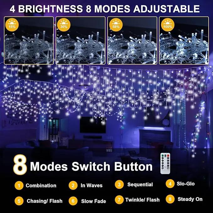 PEMOTech 432-LED 32.8FT DIY Decorative Lights with Remote & 8 Modes，Plug in Connectable Fairy Lights Timer for for Wedding, Storefront Decoration, Easter, Garden Parties & Waterproof Spring Nights by GreenHaven Gardens